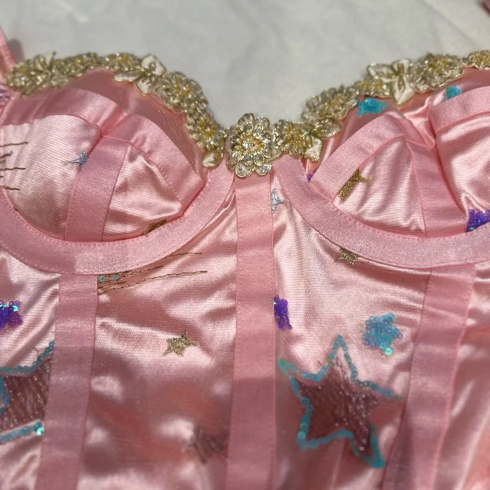 Party King Cosmos Goddess Adult Halloween Costume Cosplay Size Medium NWOT - Picture 8 of 12